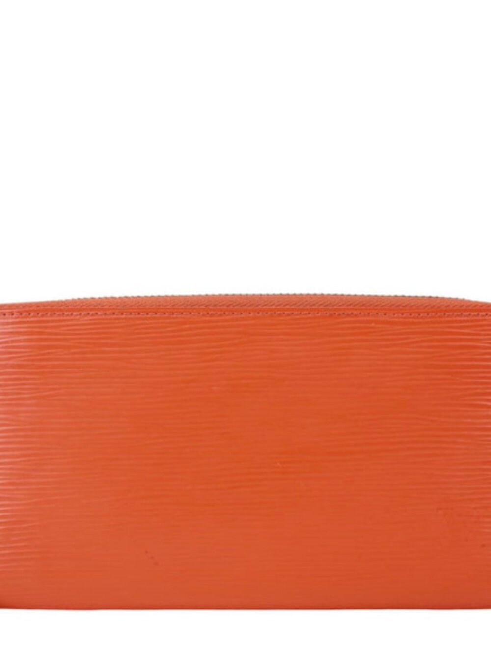 Louis Vuitton Zippy Epi Leather Wallet Orange